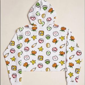 Super Nintendo x Forever 21 Cropped Hoodie‼️